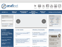 Tablet Screenshot of fiscalistas.mx